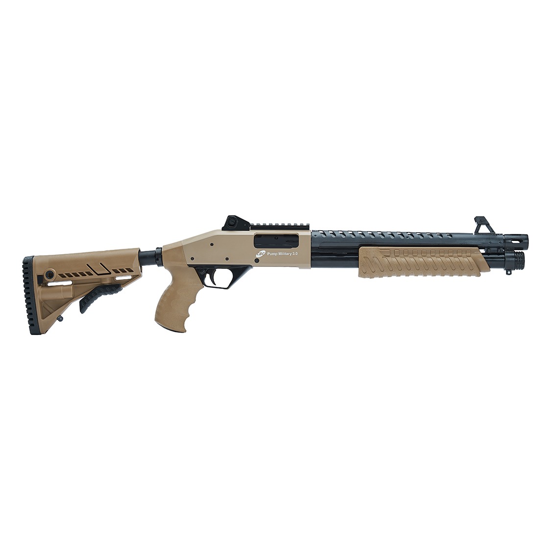 CBC Military 3.0 Retrátil 14" c/ acessórios TAN — Cal. 12