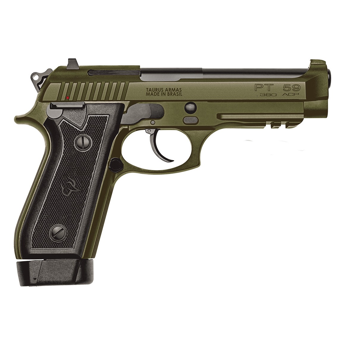 Taurus 59S OD Green — .380 ACP